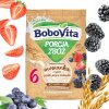 BoboVita mliečna kaša čučoriedka ostružina jahoda 210 g