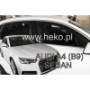 Deflektory na Audi A4 B9 sedan, 4-dverová (+zadné), r.v.: 2016 -
