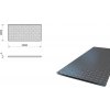Slzičkový plech 1x2 m, hrúbka 4 mm