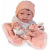 Antonio Juan 50413 PIPO - realistická bábika bábätko s celovinylovým telom - 42 cm