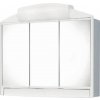 AQUALINE RANO 59 x 16 x 51cm galérka plastová s osvetlením, biela, 541302