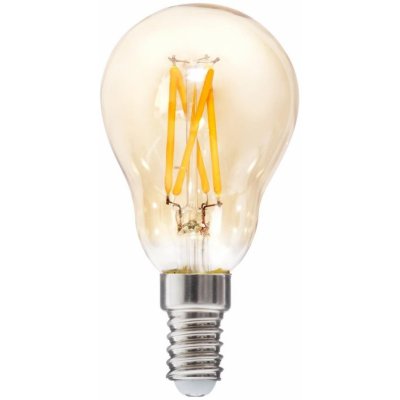 DekorStyle LED žiarovka Amber Straight 2W E14 teplá bílá