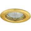 Kanlux Bodové svietidlo okrúhle pevné zlaté ARGUS CT-2114-G 37154