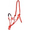 NORTON Ohlávka pre koňa s dvojitou čelenkou Červená