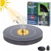 Čerpadlo do jazierka Solar napájané solárnym zdrojom 3 W až do 500 l/h s LED