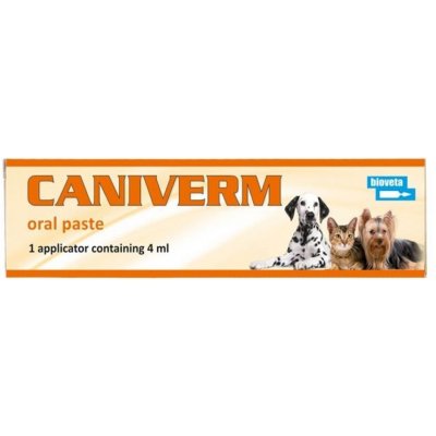 CANIVERM perorálna pasta aplikátor 1x4 ml