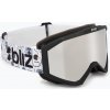 Detské lyžiarske okuliare Bliz Liner Jr matte black/brown/silver mirror
