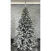 UMELÝ VIANOČNÝ STROMČEK JEDĽA STRIEBORNÁ ZASNEŽENÁ 120CM STROMČEK AKO ŽIVÝ 120CM