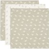 Jollein 70x70 cm Twig Olive Green 3 ks