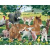 ZUTY Maľovanie podľa čísel - ZVIERATÁ NA FARME (HOWARD ROBINSON) Rámovanie: vypnuté plátno na rám, Rozmer: 40x50 cm