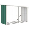 G21 Prístrešok na drevo G21 WOH 682 - 302 x 119 cm, zelený