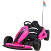 Detská elektrická motokára Speed 7 Drift King, ružová, s funkciou driftu a EVA kolesami