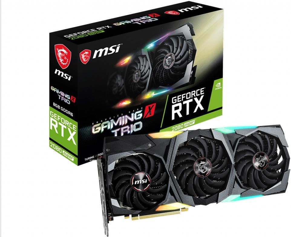 MSI GeForce RTX 2080 SUPER GAMING X TRIO od 582,08 € - Heureka.sk