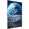 Vertikálny foto obraz akryl do obývačky Planéta Zem 50x100 cm