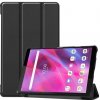 PROTEMIO 36194 LEATHER Zaklápací obal Lenovo Tab M8 (TB-8505F) / M8 3. generácia čierny