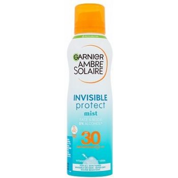 Garnier Ambre Solaire Invisible Protect SPF30 mlha na opaľovanie 200 ml