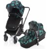 ZOPA Kombinovaný kočík Evoque + Farebný set, podvozok silver/black Varianta: JUNGLE