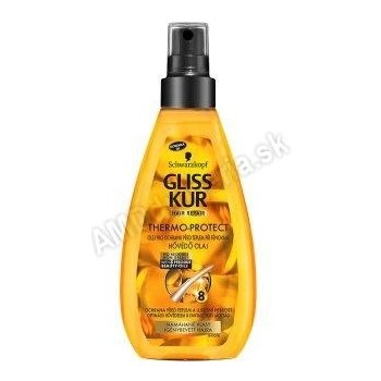 Gliss Kur Thermo Protect olej pre ochranu pred teplom pri fénovaní 150 ml