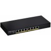 Zyxel GS1900-8HP v3 PoE Řízený L2 Gigabit Ethernet (10/100/1000) Podpora napájení po Ethernetu (PoE) Černá