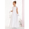 Fashionkids Dievčenské šaty ANGIE M/416 Farba: Biela, Veľkosť: 128
