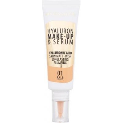 Dermacol Hyaluron Make-Up & Serum ošetrujúci tekutý make-up 25 g 01 pale