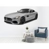 Nalepte.cz Mercedes Benz AMG GT textilní prelepiteľná nálepka na stenu 75 × 36 cm
