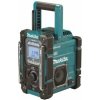 MAKITA Aku rádio s nabíjačkou, DAB, Bluetooth, Li-ion CXT 10,8/12V, LXT14,4/18V Z DMR301