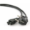 C-TECH Kabel síťový, 1,8m VDE 220/230V, napájecí k notebooku, 3 pin Schuko