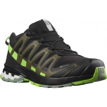 Salomon xa pro3D v8 GTX gecko 414473 pánské nepromokavé běžecké boty black zelená