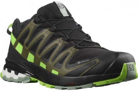 Salomon xa pro3D v8 GTX gecko 414473 pánské nepromokavé běžecké boty black zelená