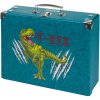 BAAGL Skladací školský kufrík T-REX s kovaním