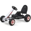 Detská šliapacia motokára Go-kart Milly Mally Viper biela