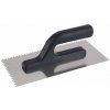 Hladítko nerezové zubové 4x4mm 270x125mm plastová rúčka