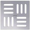 Alcadrain Dizajnová mriežka 102x102 mm, nerezová oceľ MPV001