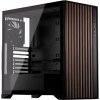 Krux skříň Palum / ATX / 2x120 mm fan / 2xUSB 2.0 / USB-C / dřevěné elementy / temperované sklo / černá KRXD008
