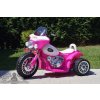 Jokomisiada elektrická motorka Harley ružová