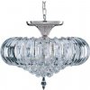 Krištáľové svietidlo SearchLight SIGMA chróm 50004CC