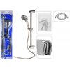 EXCELLENT HOUSEWARE Sprchová hlavica a hadica s držiakom a príslušenstvom II