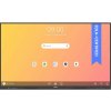 BENQ dotykový panel 75 RE7504A/ UHD 4K/8GB I 64GB /provoz 18/7/ HDMI/DP/ USB-C/LAN/ Android 14/40 dotykových bodů