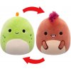 Squishmallows 2v1 Velociraptor Kelly a stegosaurus Seanster