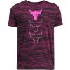 Under Armour PJT RCK B Three BB AOP SS 1386377-505 fialové
