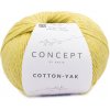 COTTON-YAK Katia Farby COTTON-YAK: 135 svetlá žltá
