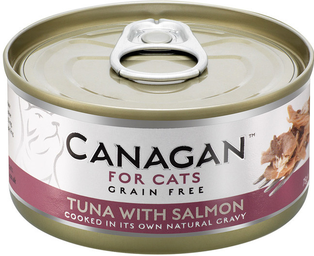 CANAGAN Cat Can Tuna & Salmon 75 g