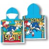 FARO Plážové pončo Sonic team Bavlna Froté, 55/110 cm