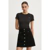 Tommy Jeans basic tričko dámske bavlnené DW0DW20459 čierna L