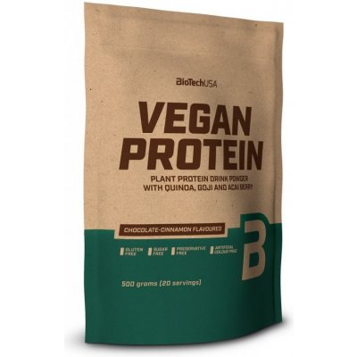Biotech USA Vegan Protein - 500 g - Lieskovy oriešok