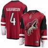 Fanatics Dres Arizona Coyotes #4 Niklas Hjalmarsson Breakaway Alternate Jersey