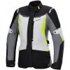 ALPINESTARS bunda STELLA ST-1 WATERPROOF svetlo šedá/čierna/žltá fluo 2025 - XL