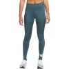 Dámske legíny Nike, NK DF SWSH RUN MR 7/8 TGHT tmavo zelená,biela XL