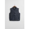 Gant Shiny Light Padded vesta Evening blue